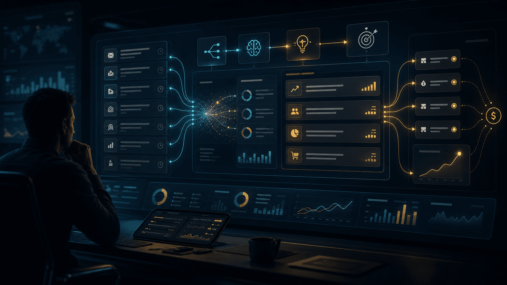 automatización marketing pasando de tareas automáticas a decisiones asistidas por IA