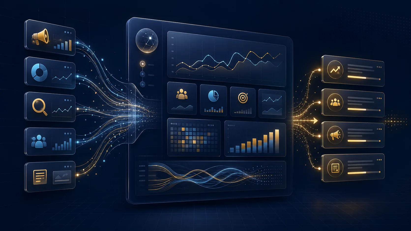 IA para marketing conectando datos dispersos con decisiones accionables